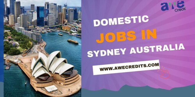 Domestic Jobs in Sydney Australia