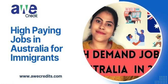 High Paying Jobs in Australia for Immigrants