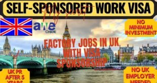 Factory Jobs in UK With VISA Sponsorship