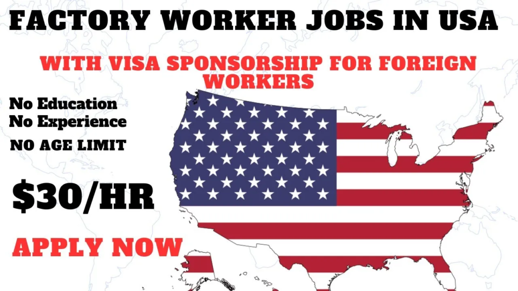 Job Opportunities in USA with VISA Sponsorship