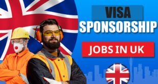 VISA Sponsorship Jobs in UK