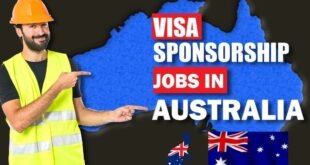 Visa Sponsorship Jobs in Australia 2025